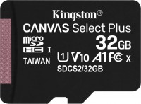 Карта пам'яті Kingston microSDHC Canvas Select Plus 2 Pack 64 ГБ