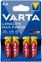 Акумулятор / батарейка Varta LongLife Max Power  4xAA