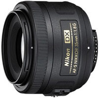 Об'єктив Nikon 35mm f/1.8G AF-S DX Nikkor 